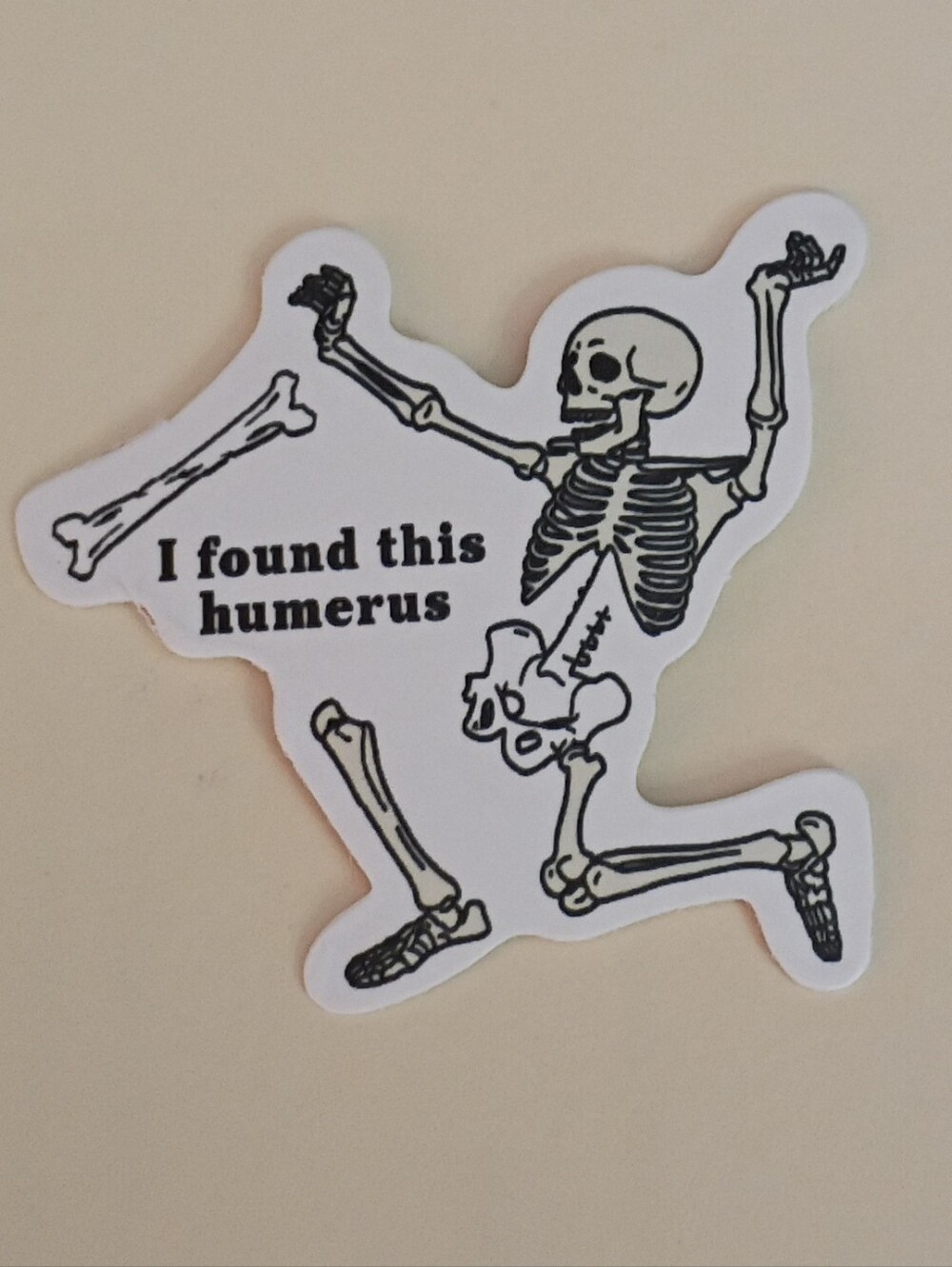 10/$10 Stickers - Skeleton Bones I Found This Humerus